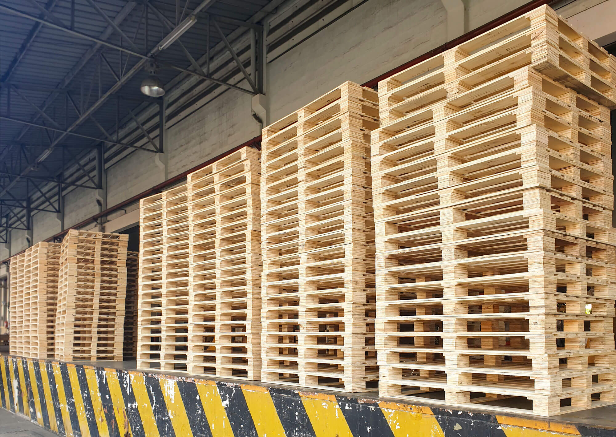 PM Recycling automated pallet sorting facility